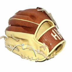 Hothittersports Fielding Gloves 11.75" DKS - Tan Snake & Camel Infielder Glove
