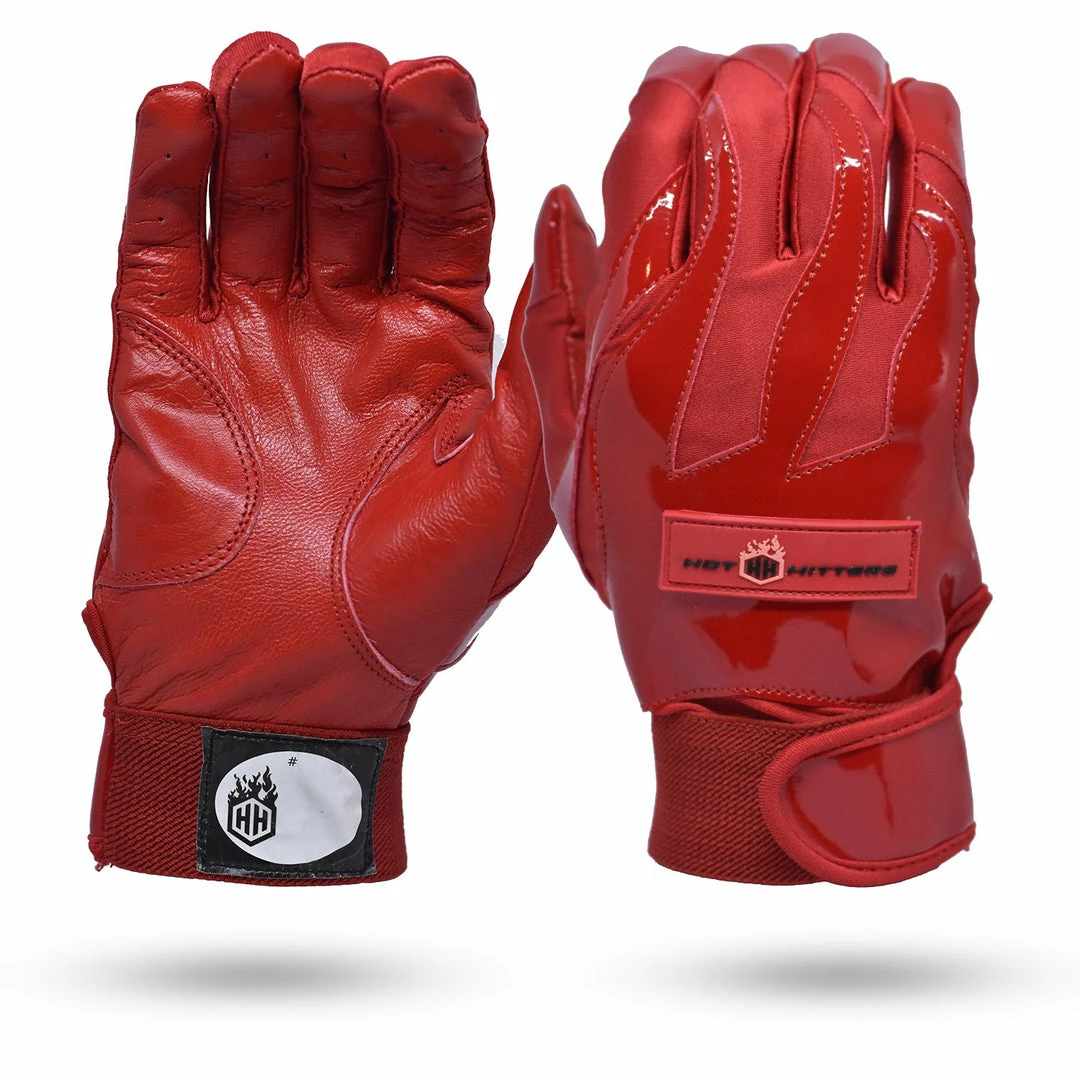 Hothittersports Batting Gloves Convector Flames 2 Series - Red 3 Hothittersports Batting Gloves Convector Flames 2 Series - Red