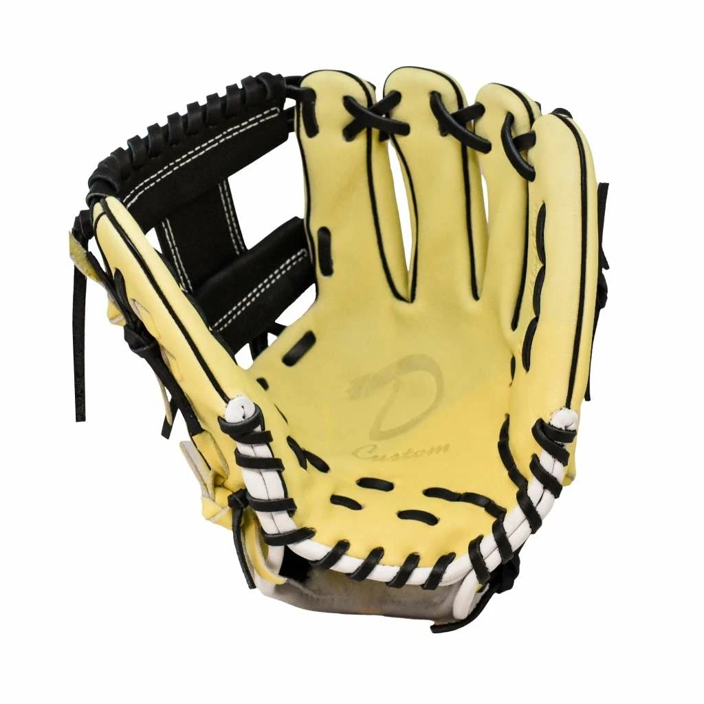 Hothittersports 11.5" DKS - Camel & Black Infielder Glove 4 Hothittersports 11.5" DKS - Camel & Black Infielder Glove
