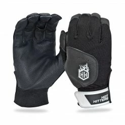 Hothittersports Batting Gloves Hot Hitter's GHL All Black