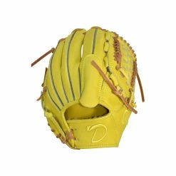 Hothittersports 11.75" DKS - Lemon Yellow & Tan Pitcher Glove 13 Hothittersports 11.75