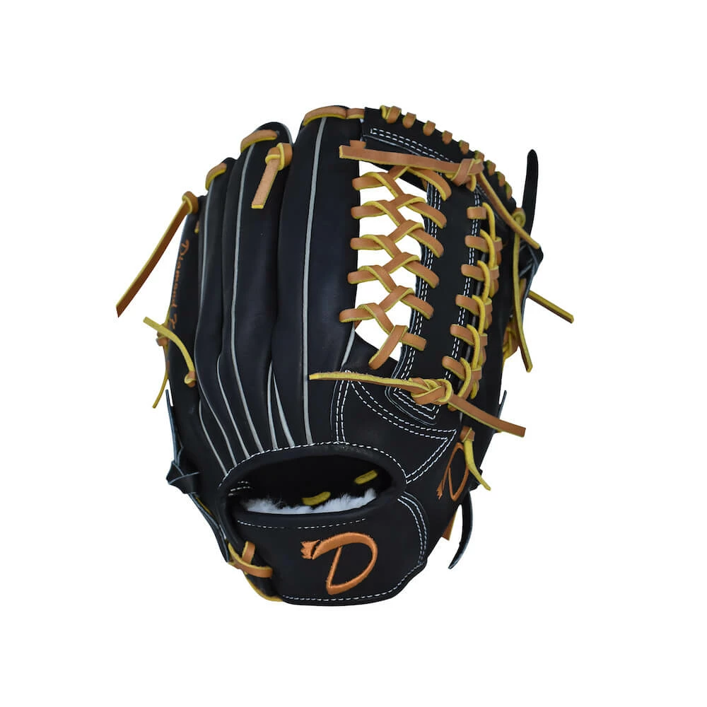 Hothittersports 12.5" DKS - Black & Tan Outfielder Glove Fielding Gloves 9 Hothittersports 12.5" DKS - Black & Tan Outfielder Glove Fielding Gloves