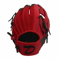 Hot Hitters | Baseball & Softball Shop Fielding Gloves Play-ball 11.25” Red & Black Baseball Glove
