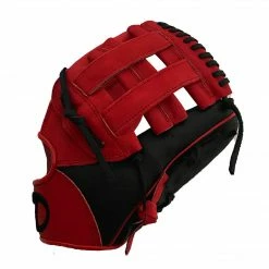 Hot Hitters | Baseball & Softball Shop Fielding Gloves Play-ball 11.25” Red & Black Baseball Glove 10 Hot Hitters | Baseball & Softball Shop Fielding Gloves Play-ball 11.25” Red & Black Baseball Glove