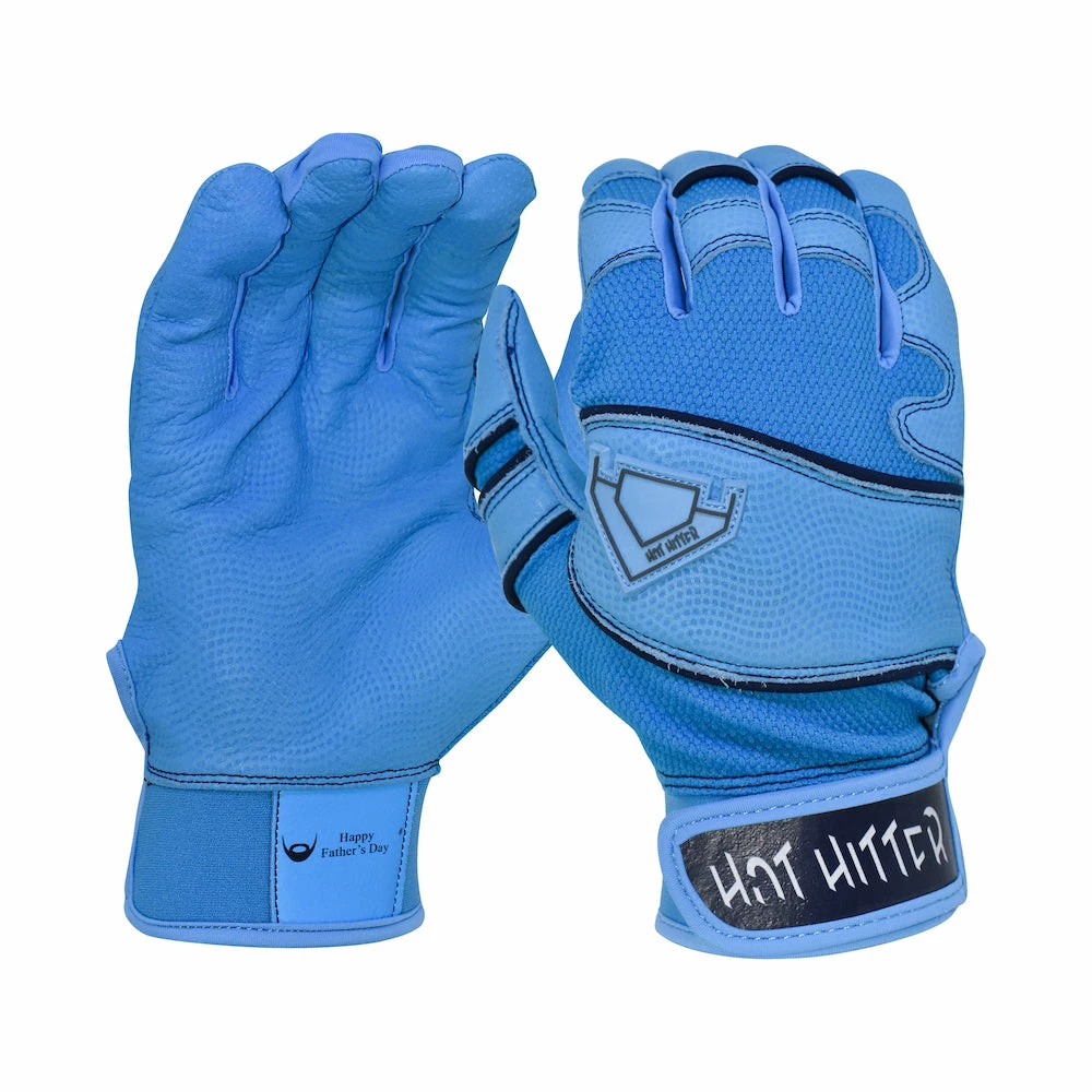 Hothittersports Father's Day Blue Batting Gloves 2 Hothittersports Father's Day Blue Batting Gloves