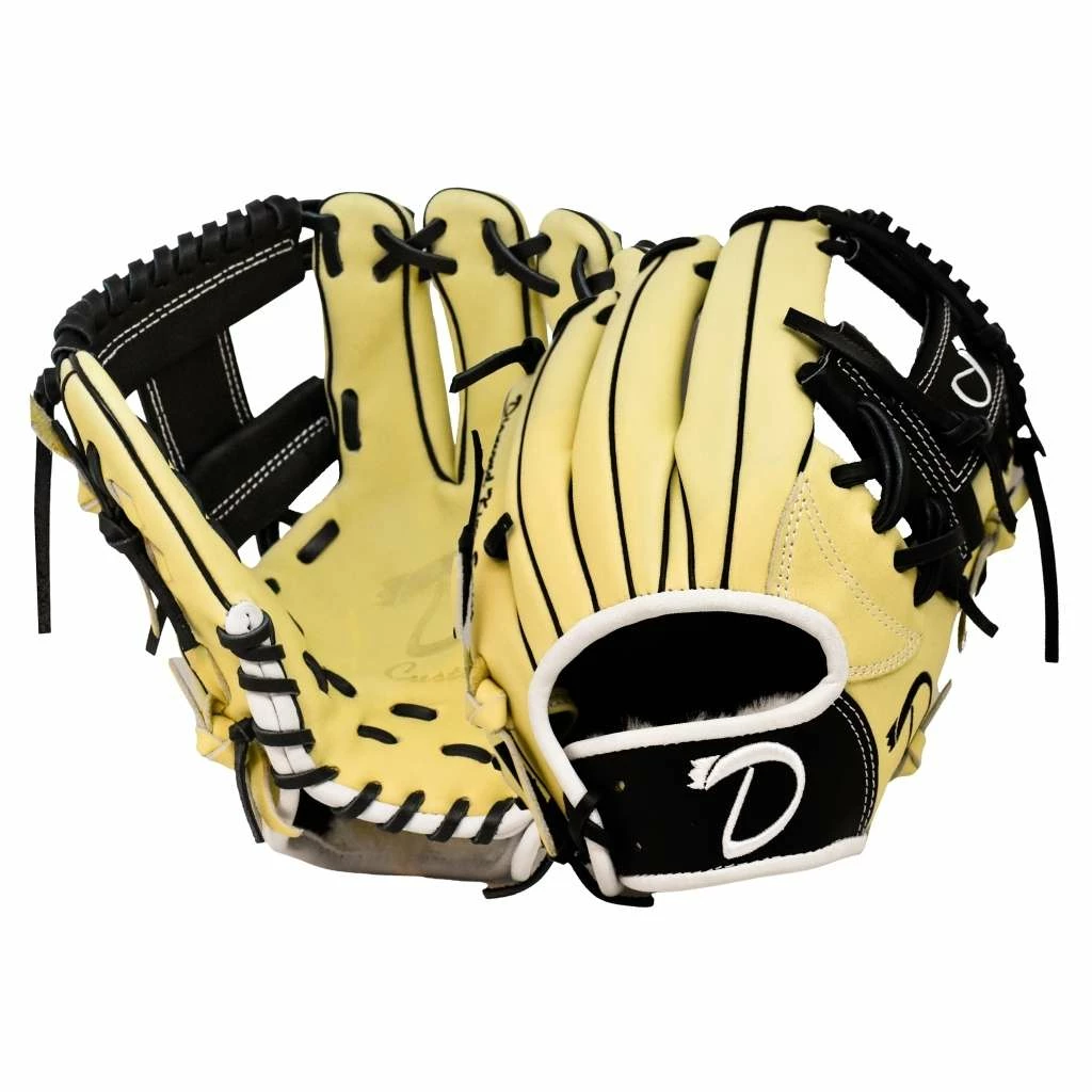 Hothittersports 11.5" DKS - Camel & Black Infielder Glove 3 Hothittersports 11.5" DKS - Camel & Black Infielder Glove